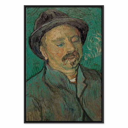 Leinwandbild - Vincent Van Gogh – Portrait of a one eyed man