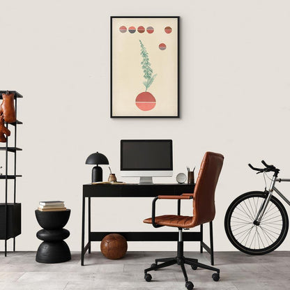 Leinwandbild - Campanulas (1 Part) Vertical