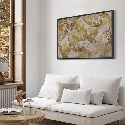 Leinwandbild - Gold Mosaic (1 Part) Wide