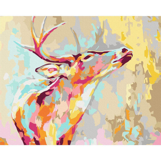 Malen nach Zahlen - Proud Deer