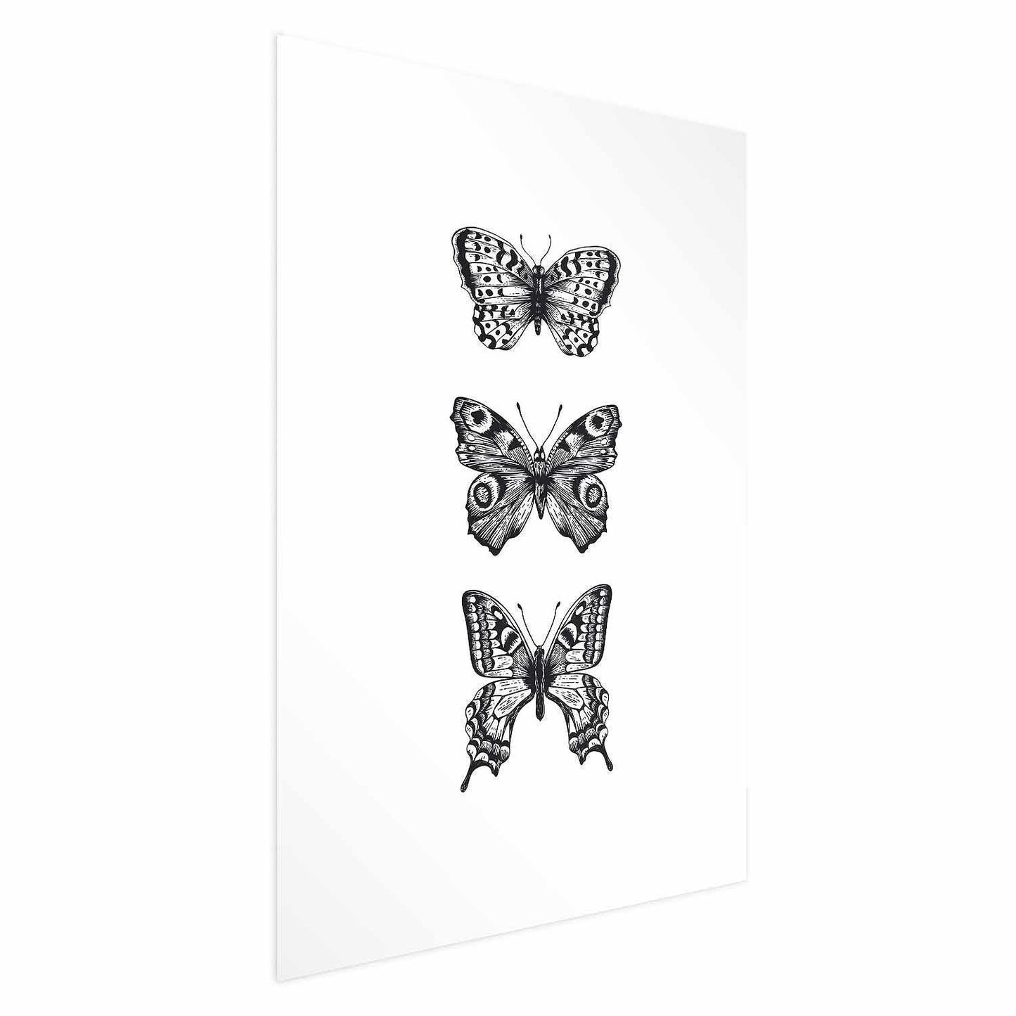 Poster - Three Butterflies Artgeist