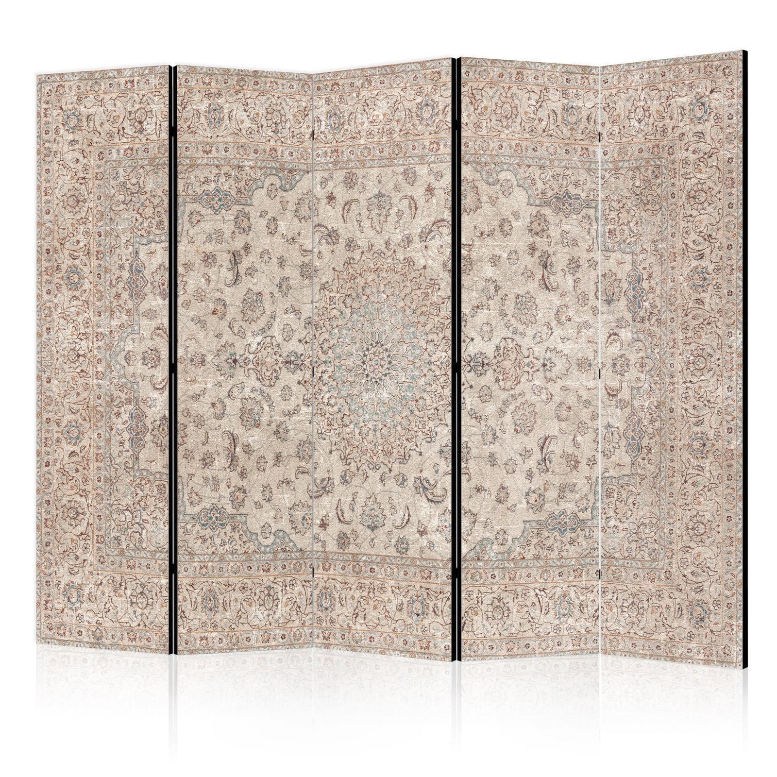 Paravent - Desert Nights - Ornamented Persian Carpet in Muted Colors Artgeist