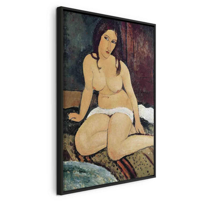 Amedeo Modigliani Sitzende Frau Kunstdruck - Full HD Qualität mit gestochen scharfen Details