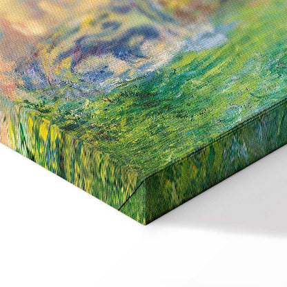 Leinwandbild - Claude Monet – Monet’s Garden at Vétheuil