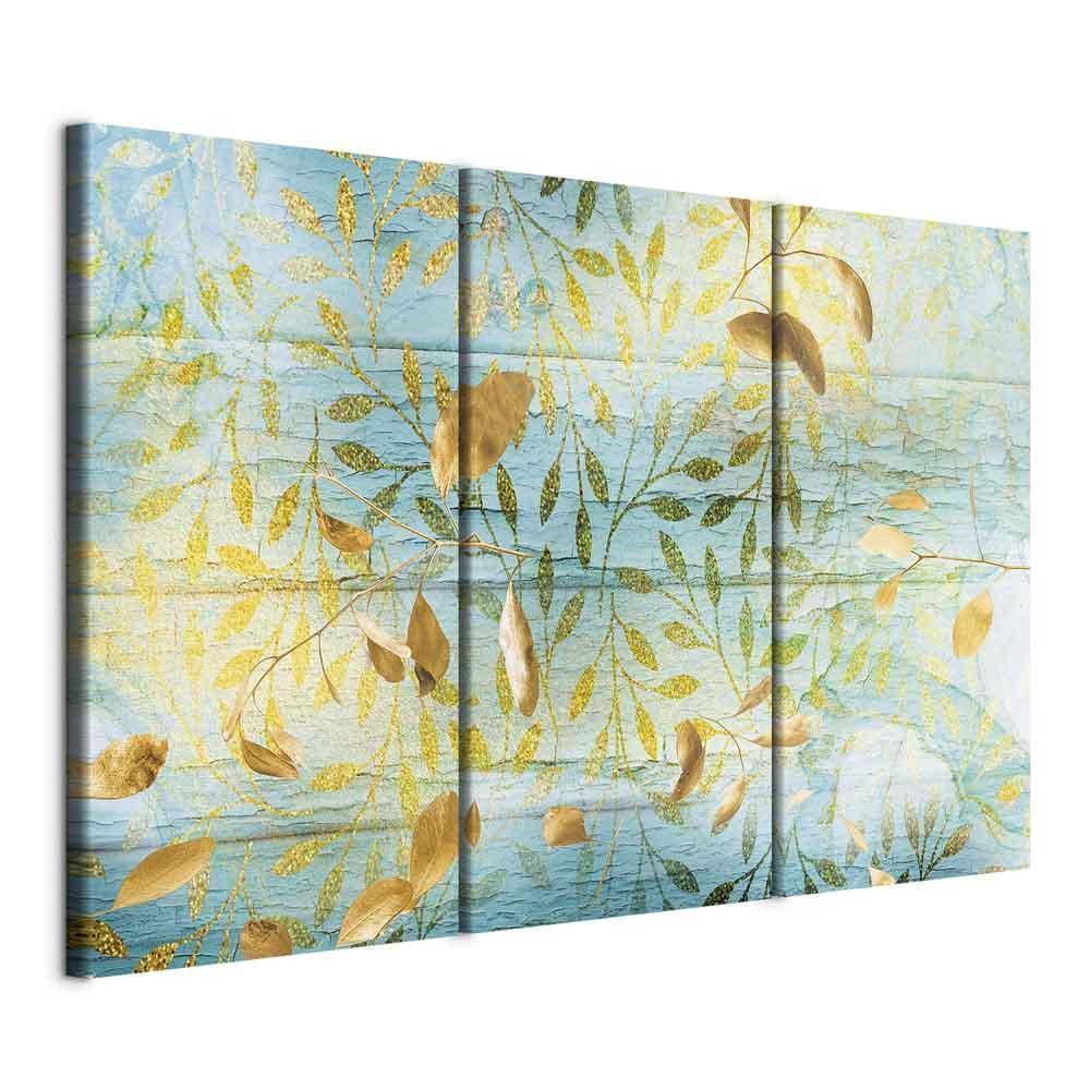 Leinwandbild - Golden Harvest (3 Parts)