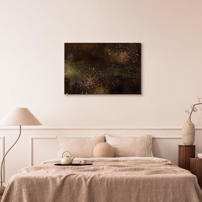 Leinwandbild - Golden Constellation (1 Part) Wide