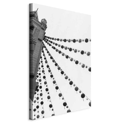 Leinwandbild - Joyful Festival (1 Part) Vertical