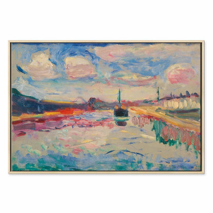 Leinwandbild - Henri Matisse – Canal du Midi