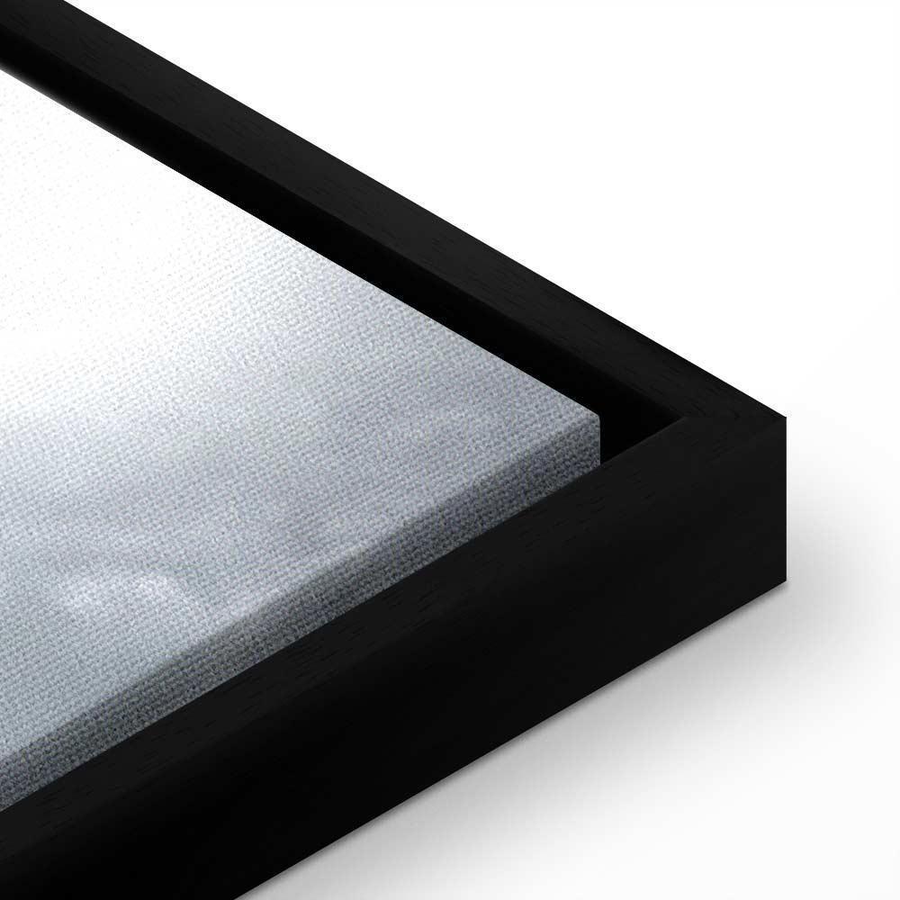 Leinwandbild - Sun Over Clouds (1-part) - Sky Reflection in Water Field