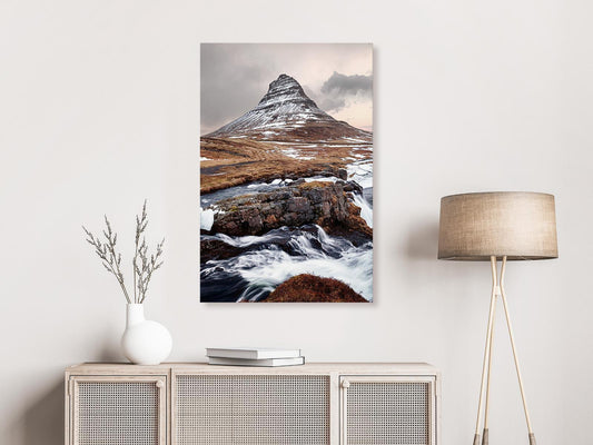 Leinwandbild - Kirkjufell (1 Part) Vertical Artgeist