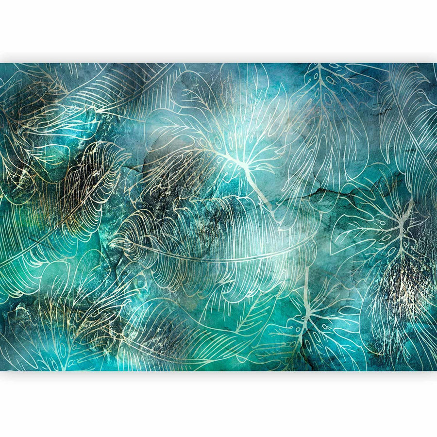 Fototapete - Turquoise Vegetation Artgeist