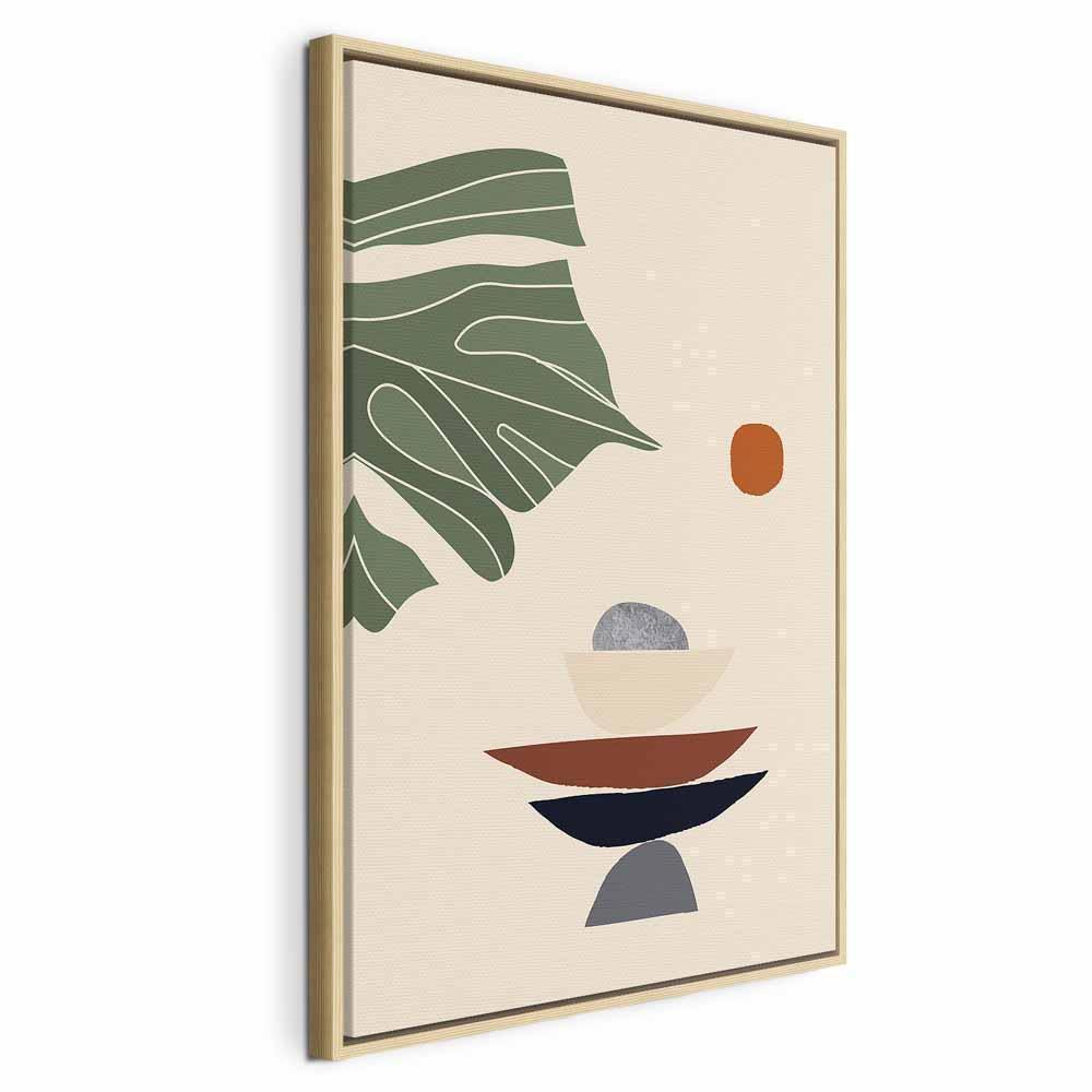 Leinwandbild - On the Sunny Terrace (1 Part) Vertical