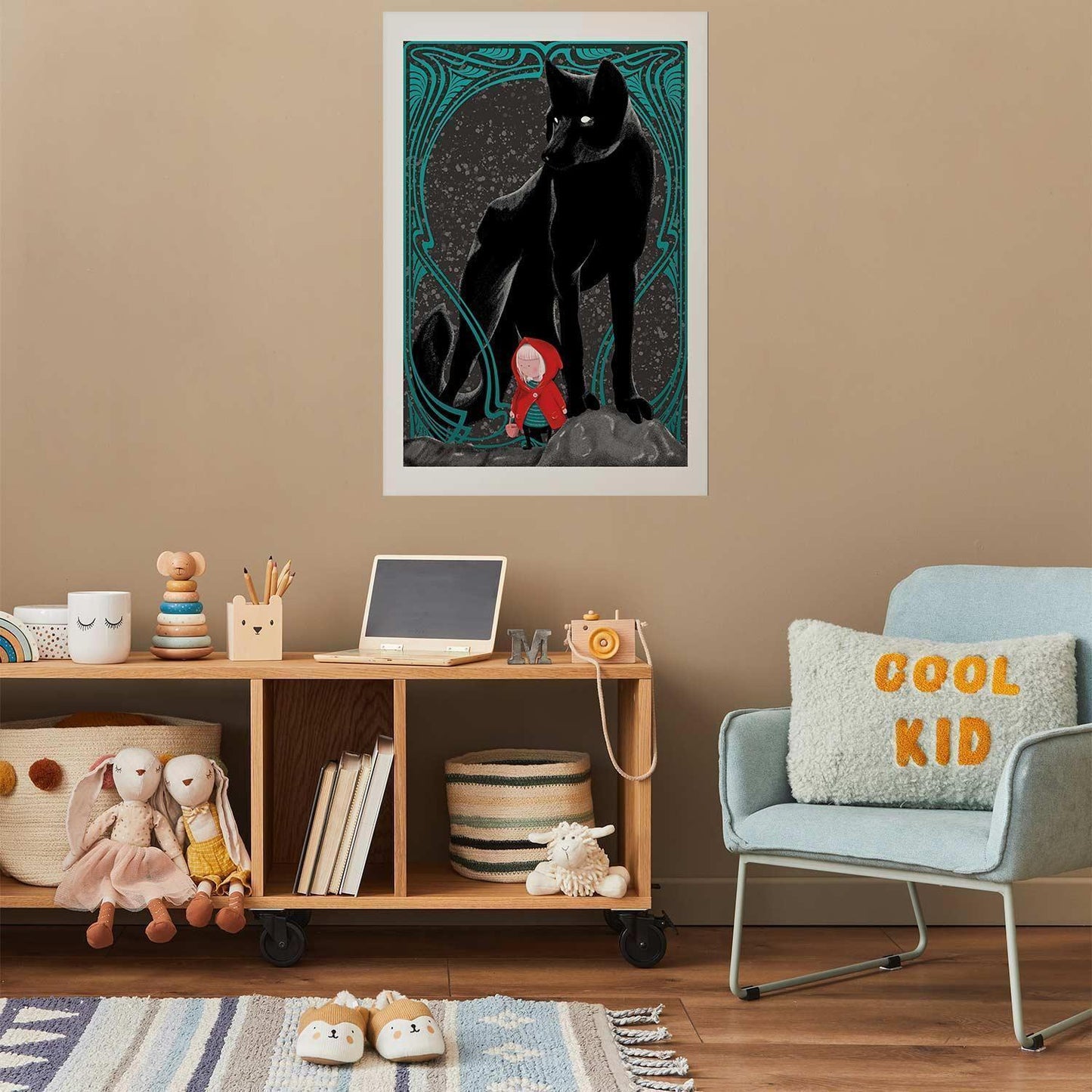 Poster - Little Red Riding Hood Artgeist