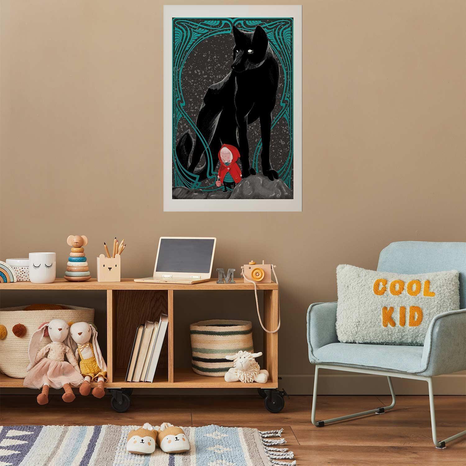 Poster - Little Red Riding Hood Artgeist