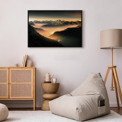 Leinwandbild - Mountain Breath (1 Part) Wide - Third Variant