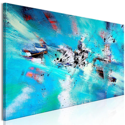 Leinwandbild - Snow Fun (1 Part) Narrow Artgeist