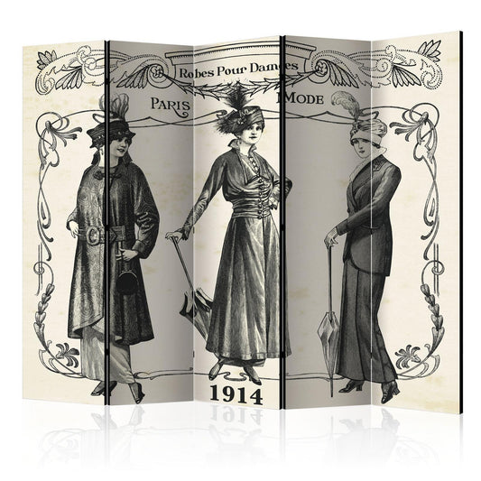 Paravent - Dress 1914 II Artgeist