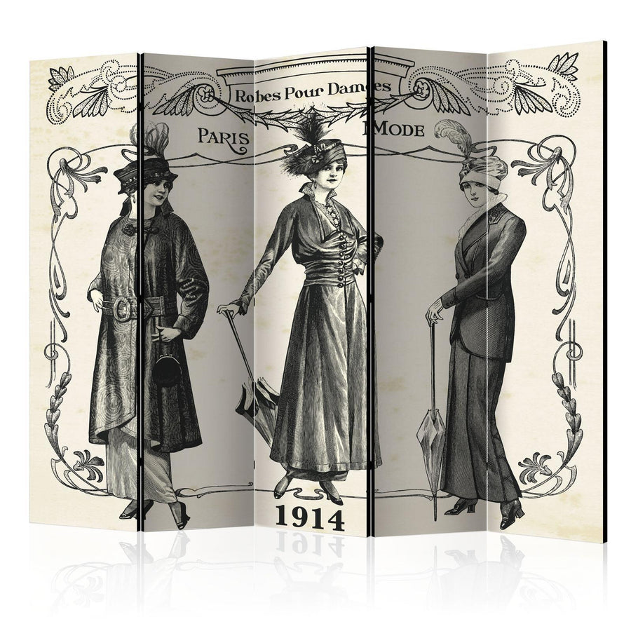 Paravent - Dress 1914 II Artgeist