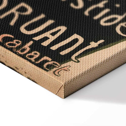 Leinwandbild - Aristide Bruant: Dans son cabaret (1 Part) Vertical