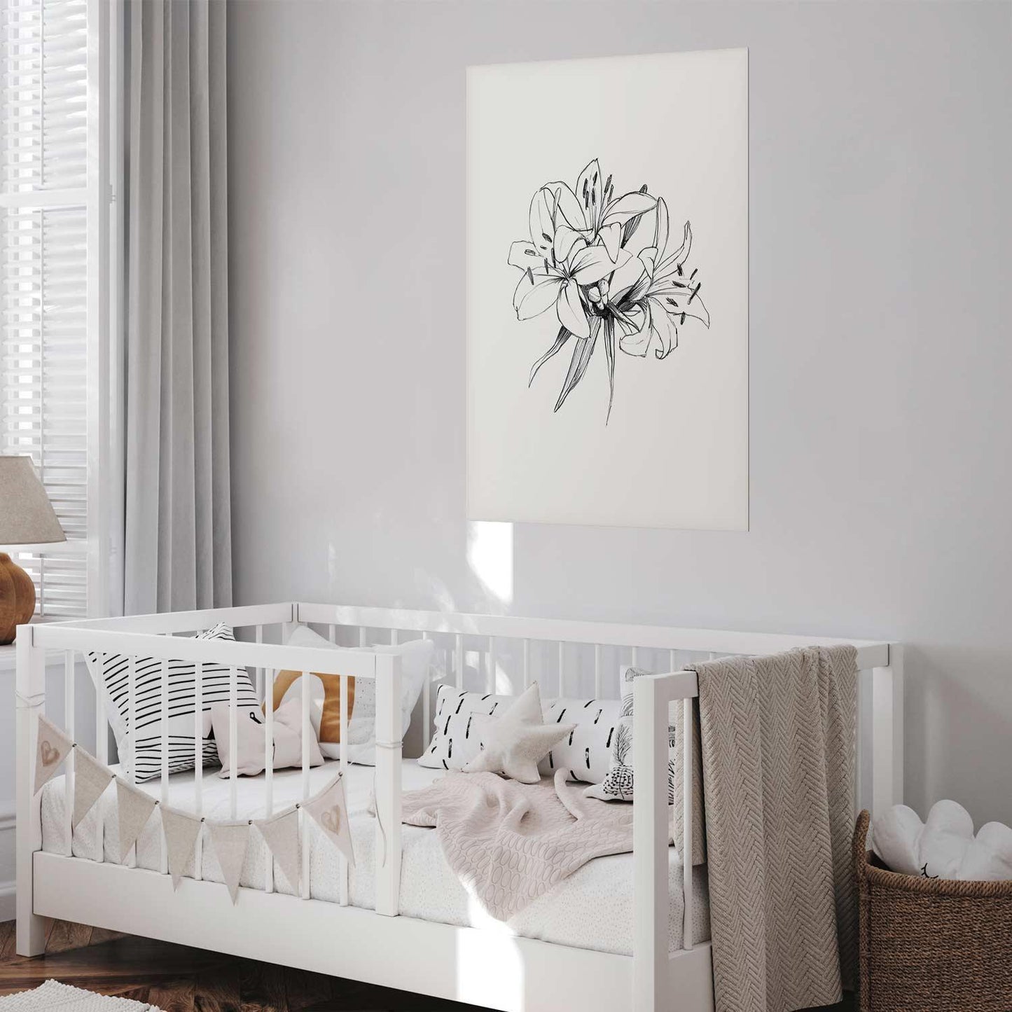 Poster - Drawn Flowers