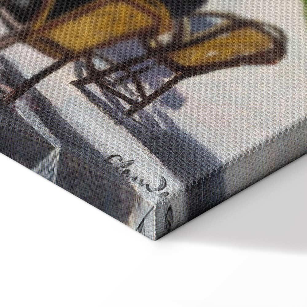 Leinwandbild - Claude Monet – Terrace at Sainte-Adresse