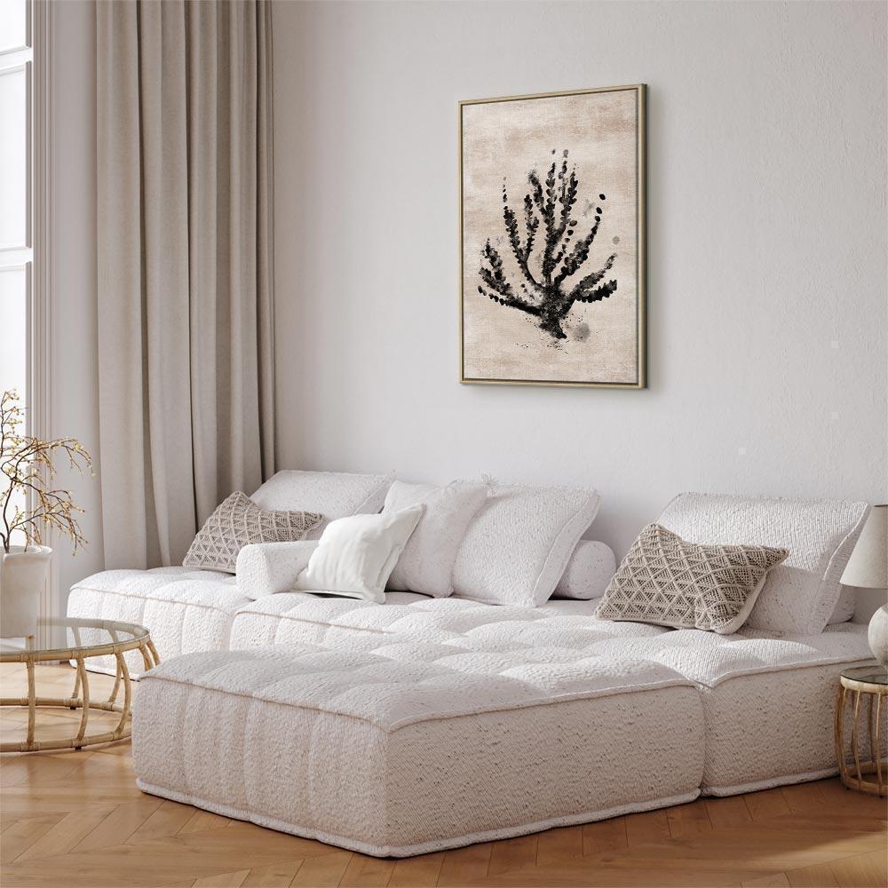 Leinwandbild - Sea Plant (1 Part) Vertical