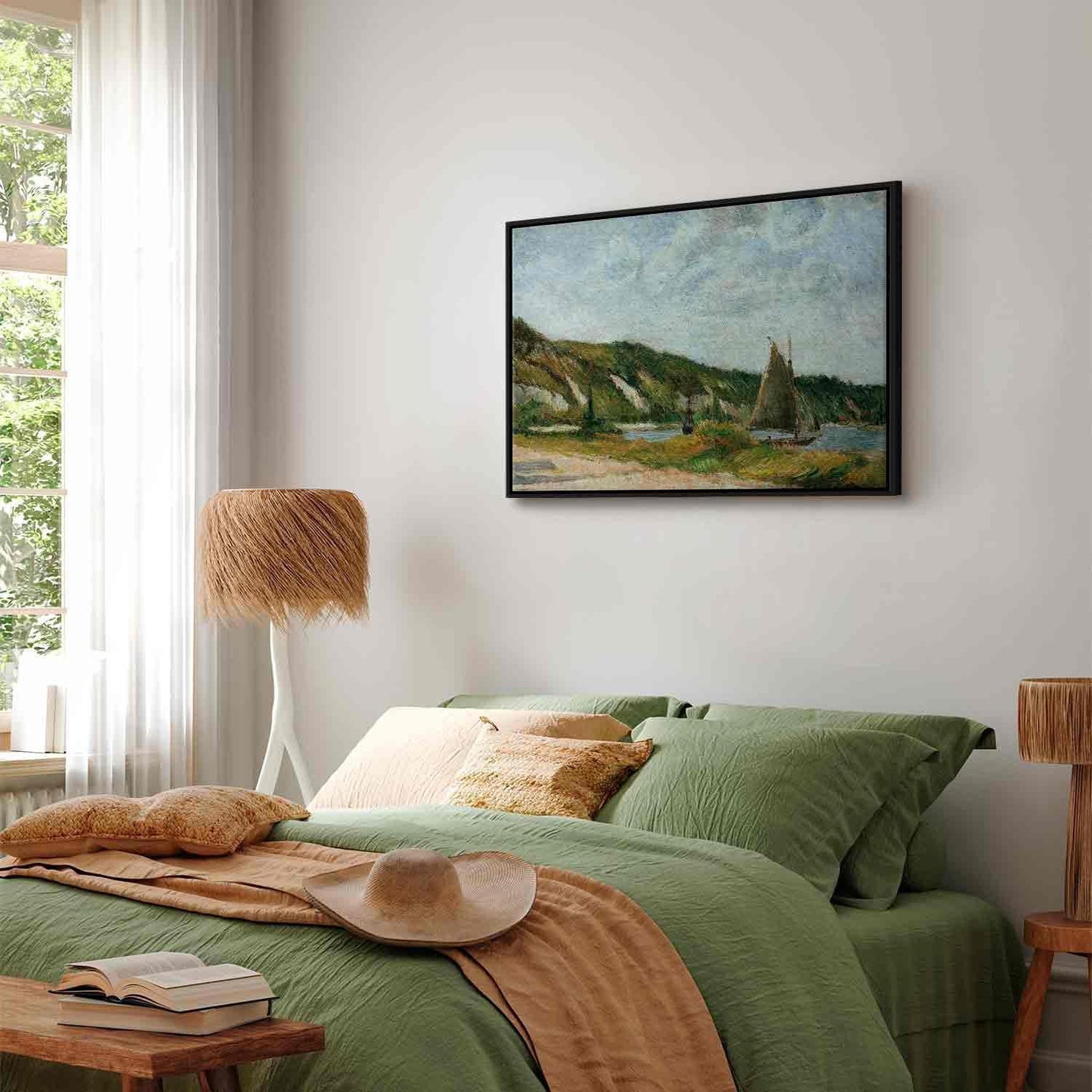 Leinwandbild - Paul Gauguin – The Sailing Ships