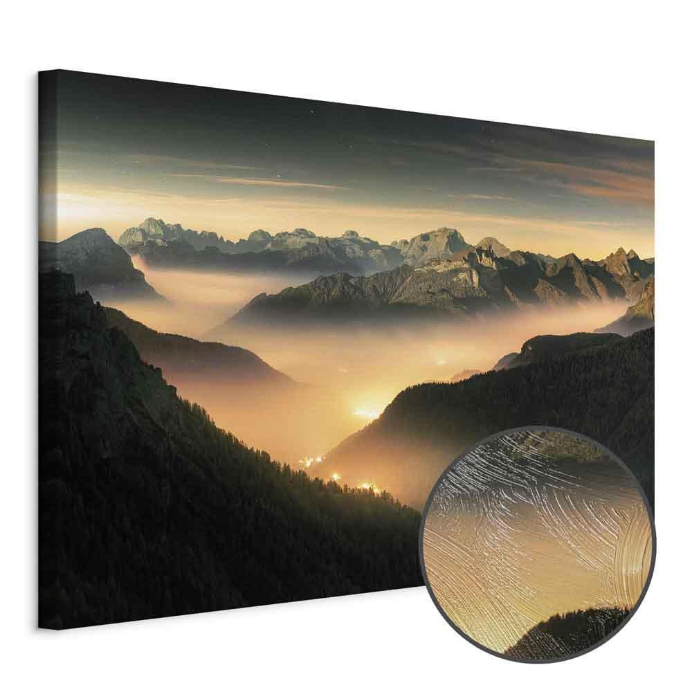 Leinwandbild - Mountain Breath (1 Part) Wide - Third Variant