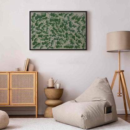 Leinwandbild - Green labyrinth