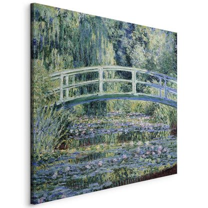 Leinwandbild - Claude Monet – Footbridge in Giverny