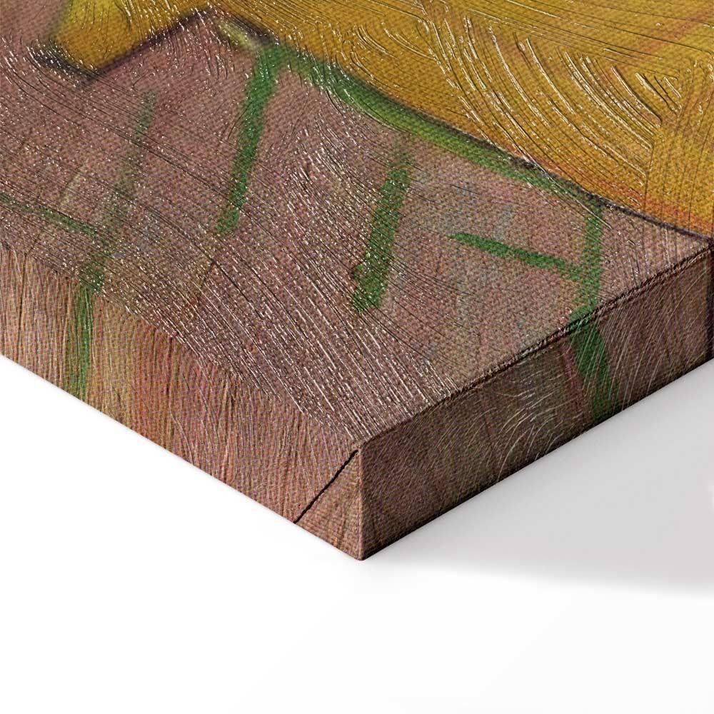 Leinwandbild - Vincent Van Gogh – The bedroom