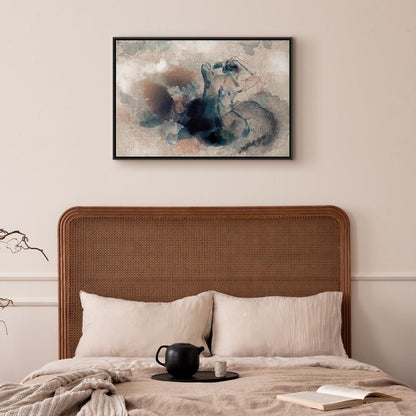 Leinwandbild - Thoughtful in Blue