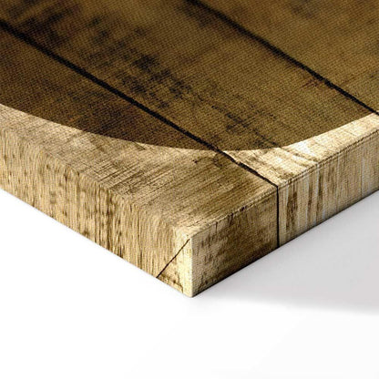 Leinwandbild - Golden Chocolate (1 Part) Vertical