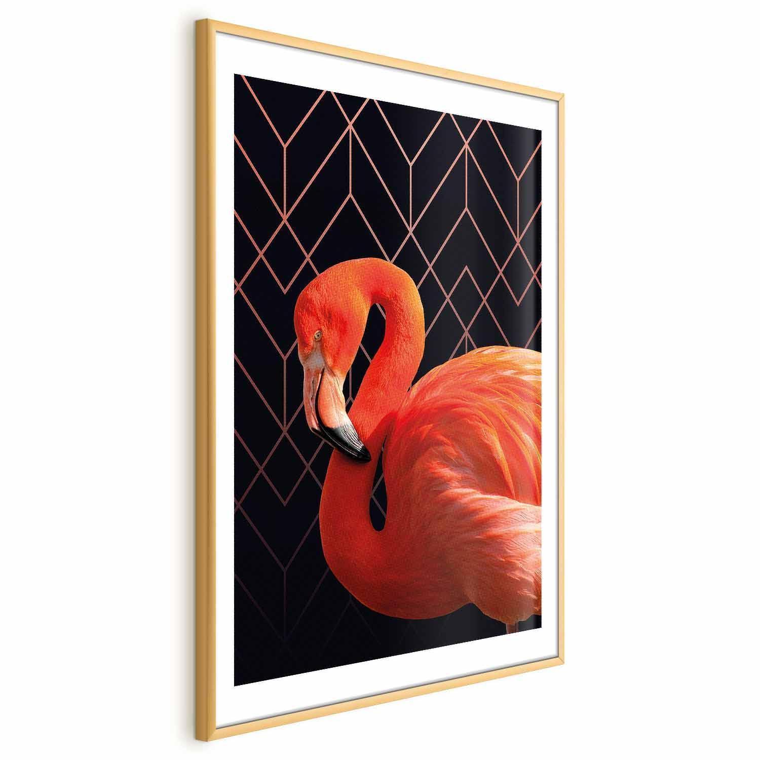 Poster - Flamingo Solo Artgeist