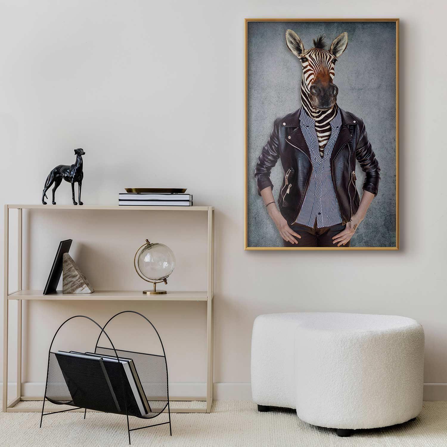 Poster - Zebra Eva Artgeist