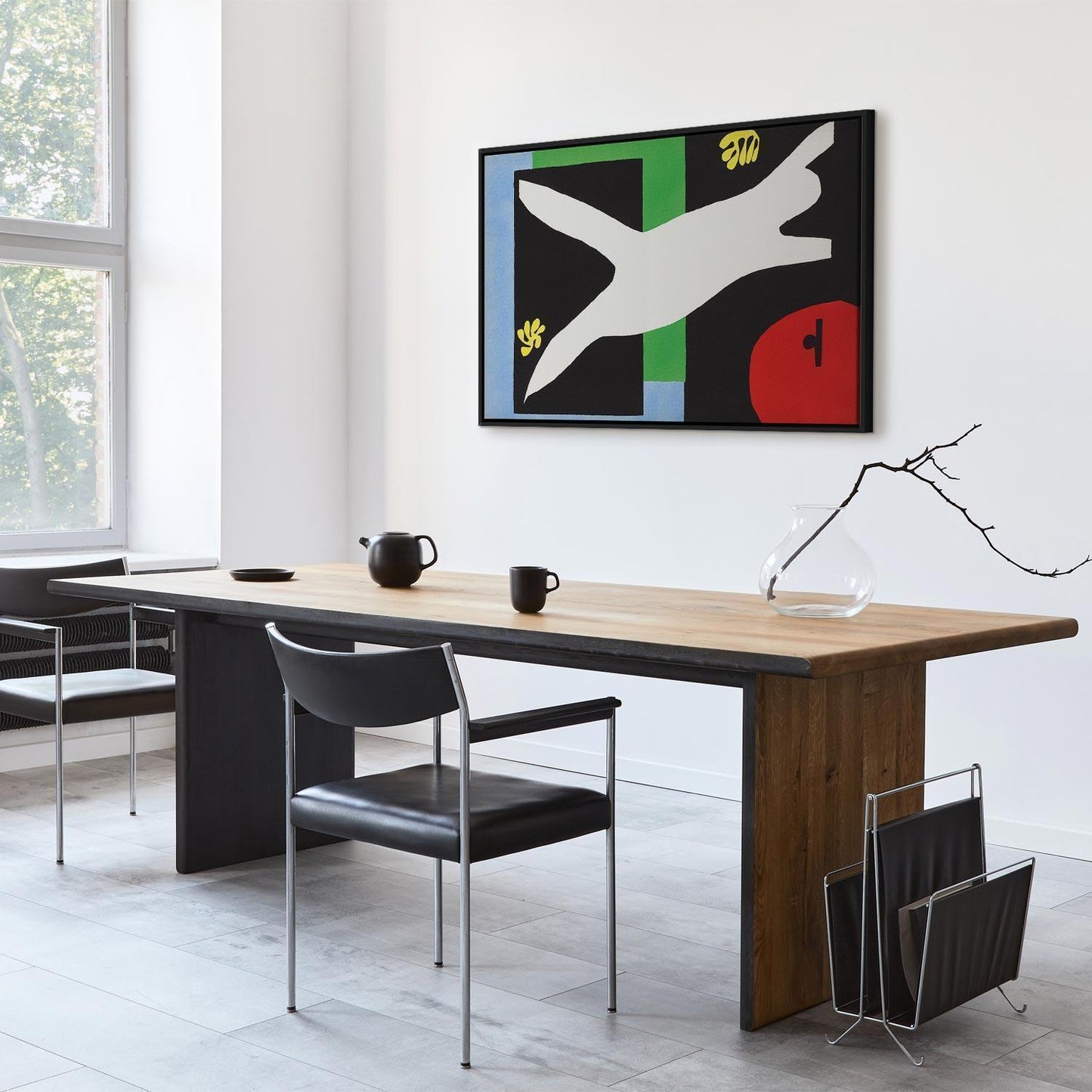 Leinwandbild - Henri Matisse – The Swimmer in the Aquarium (from Jazz)