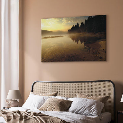 Leinwandbild - Autumn Evening (1 Part) Wide