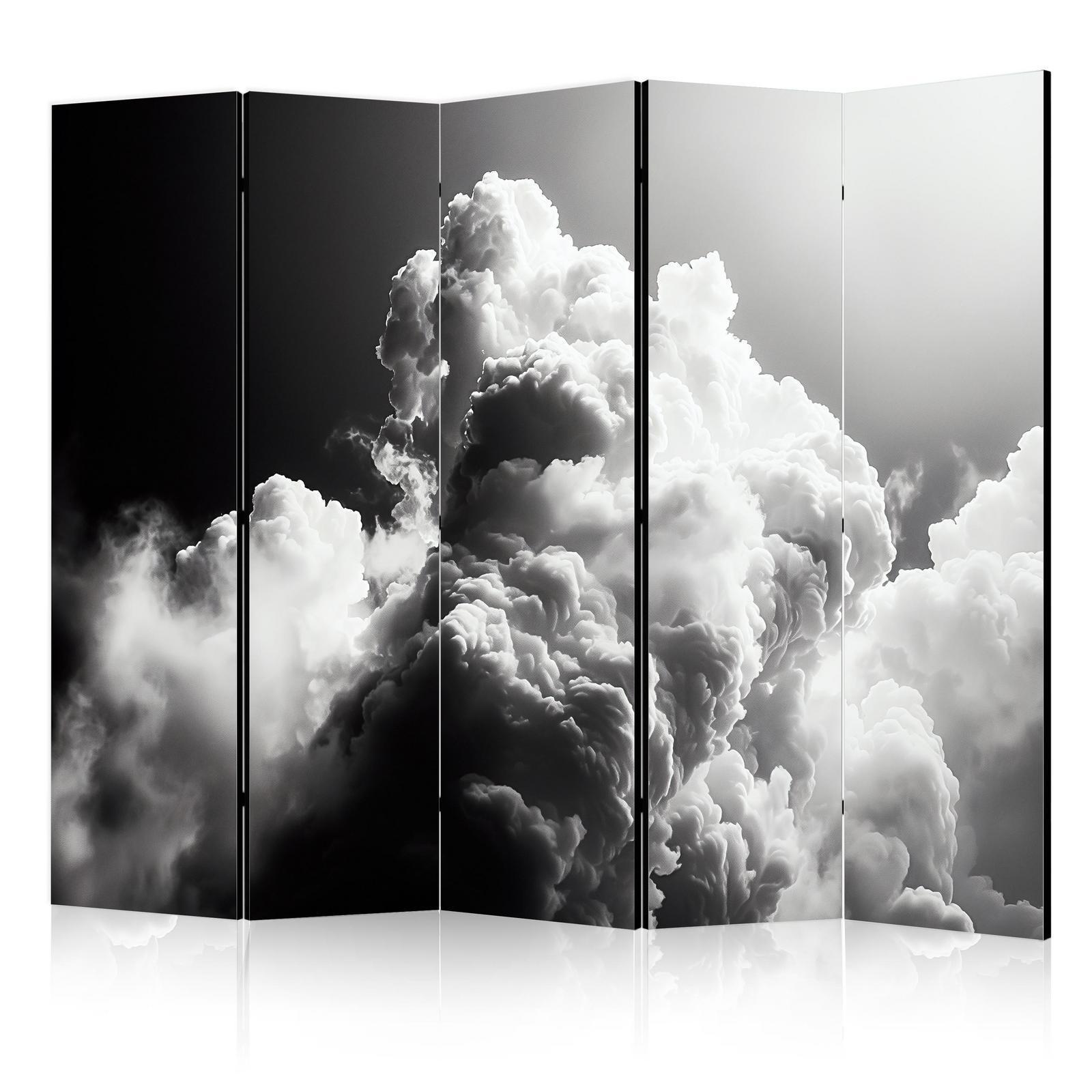 Paravent - Clouds Like a Dream: Let the Sun Light Up Your Day – A Visual Feast Artgeist
