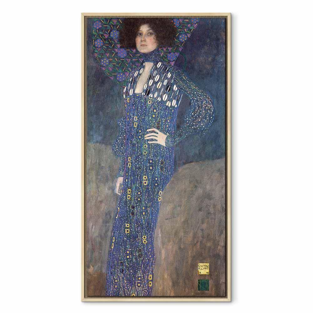 Leinwandbild - Gustav Klimt – Emilie Flöge