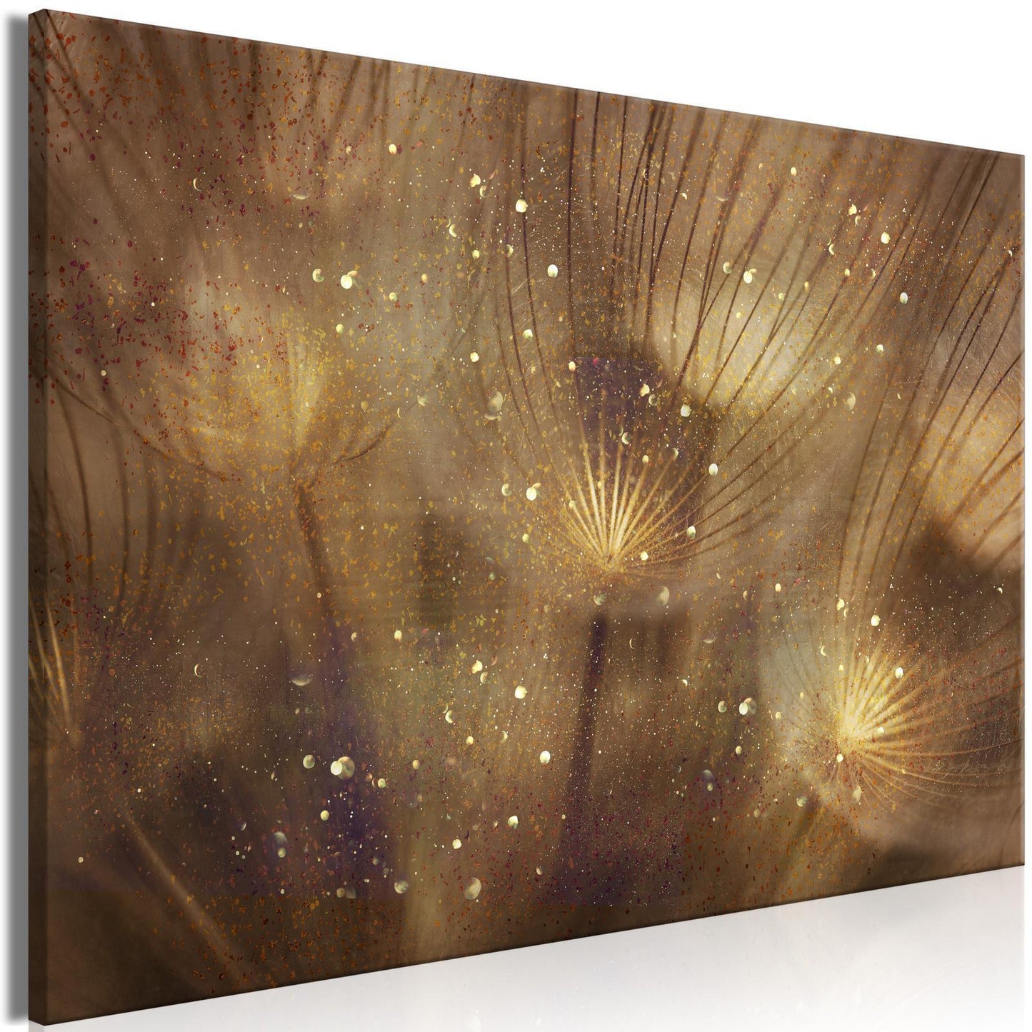Leinwandbild - Golden Dandelions (1 Part) Wide Artgeist