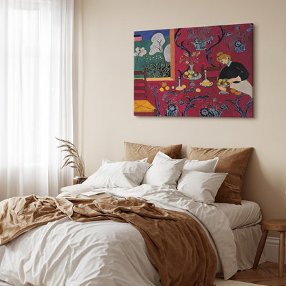 Leinwandbild - Henri Matisse – Harmony in Red (The Red Room)