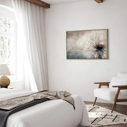 Leinwandbild - Dandelions in the Clouds (1 Part) Wide