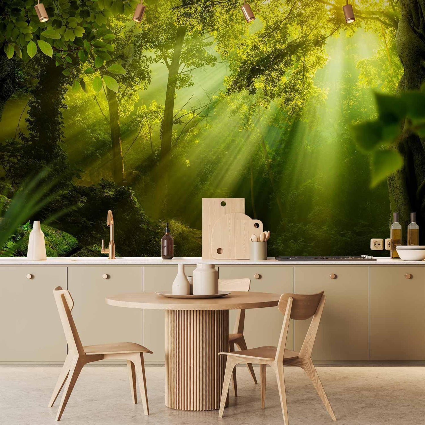 Fototapete - In a Secret Forest