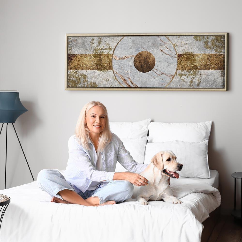 Leinwandbild - Magic Eye (1 Part) Narrow