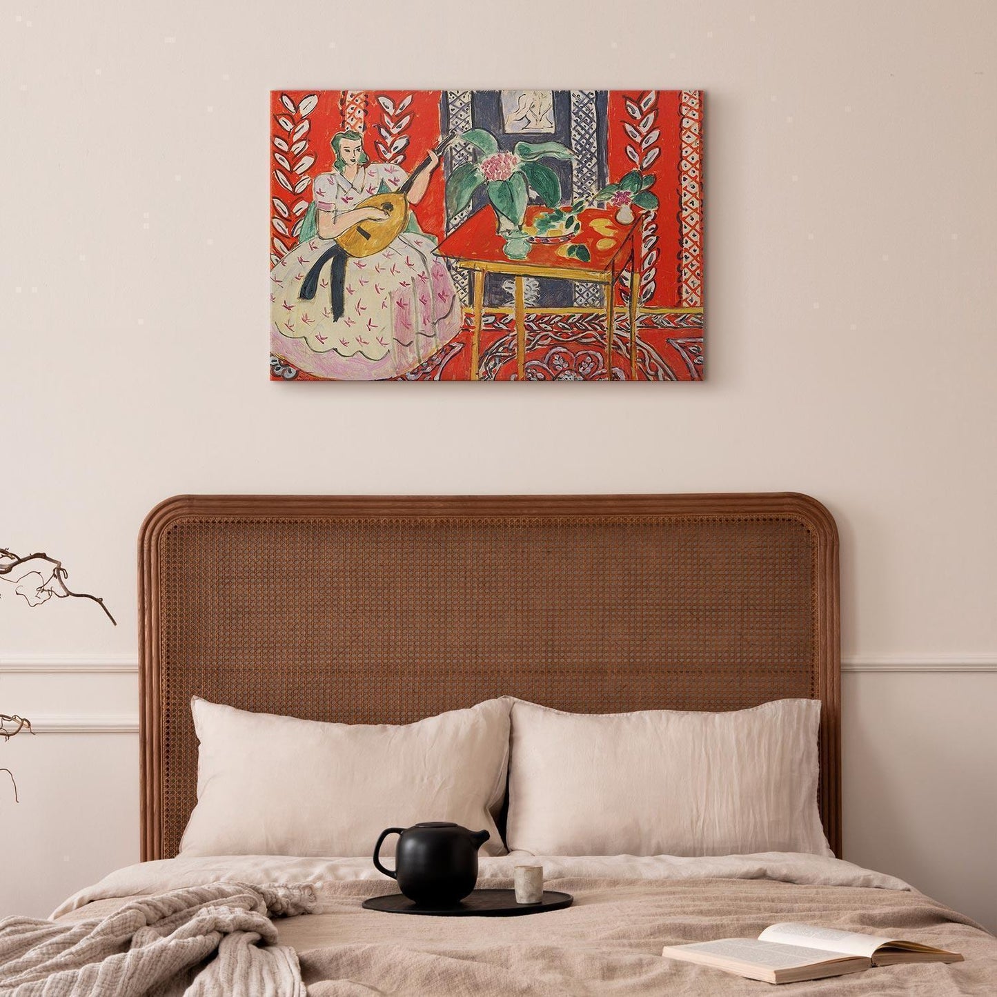 Leinwandbild - Henri Matisse – The Lute