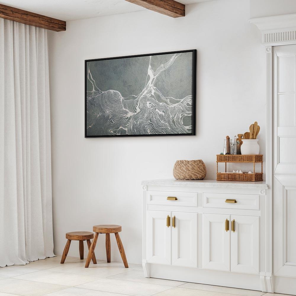 Leinwandbild - Harmony of Lines (1 Part) Wide