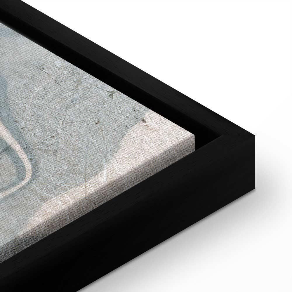 Leinwandbild - Marbled Reflection (1 Part) Wide