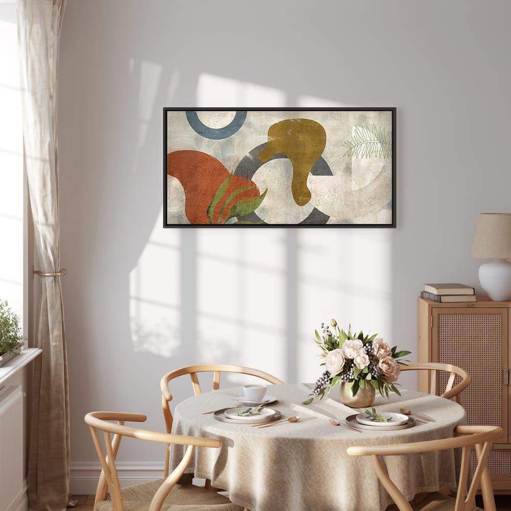 Leinwandbild - Mirage of Shapes (1 Part)