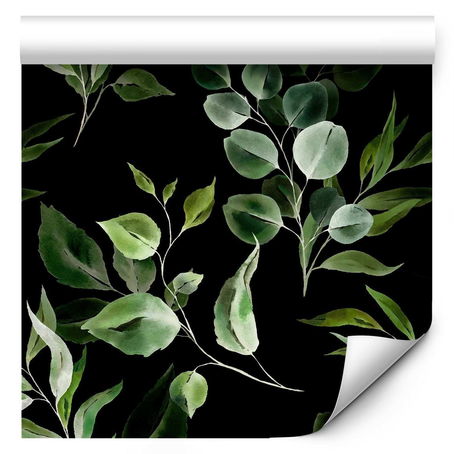 Bouquet of Greenery – Tapete in Grüntönen