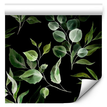 Bouquet of Greenery – Tapete in Grüntönen